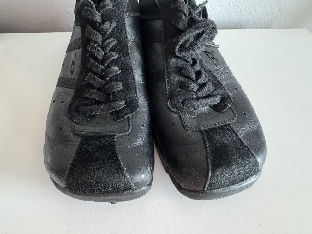 Diesel Diesel Evelyn All Triple Black Lace Up Shoes Square Toe Size US 7.5 / IT 37.5 - 12 Thumbnail