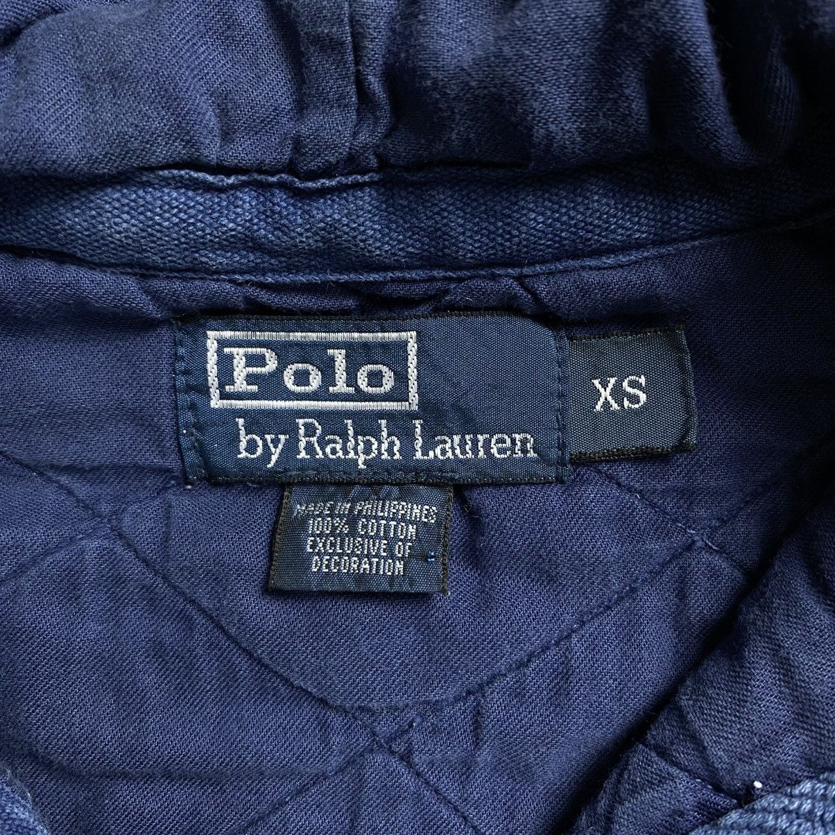 Polo Ralph Lauren Vintage Polo Ralph Lauren Embroidered Logo Rugby Hoodie Size US XS / EU 42 / 0 - 6 Thumbnail