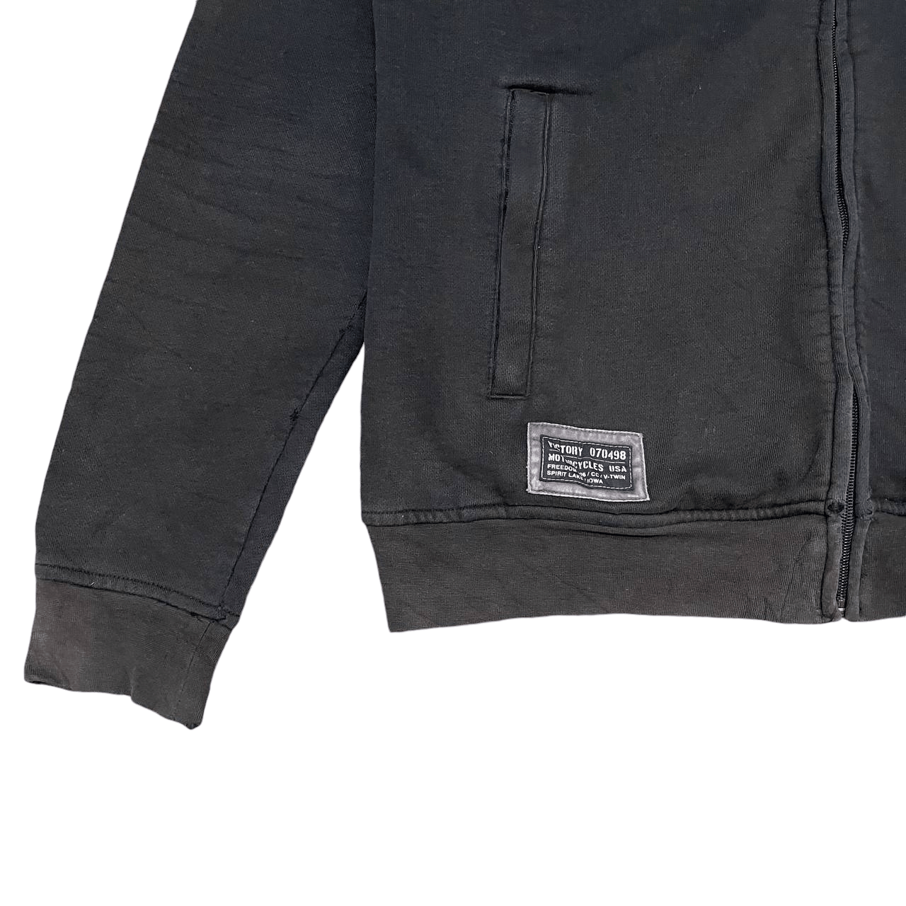 Harley Davidson Vintage 90's Victory Motorcycle Sweater Jacket Size US M / EU 48-50 / 2 - 3 Thumbnail