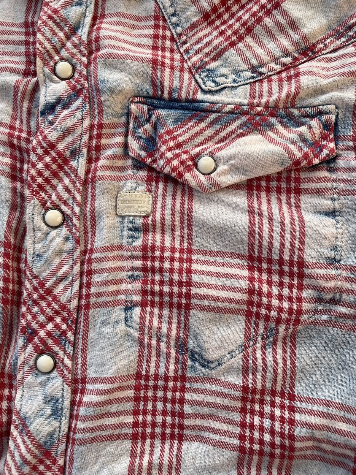 G-Star G-Star Raw Tacoma Longsleeve Check Shirt Size US L / EU 52-54 / 3 - 3 Thumbnail