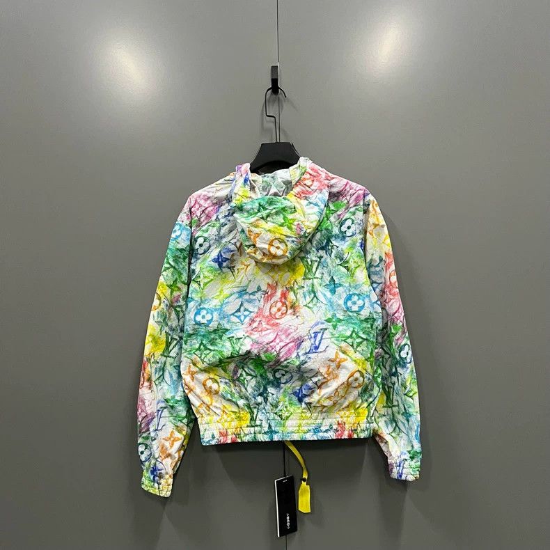 Louis Vuitton Louis Vuitton Tie-dyed, presbyopic, full-print, hooded jack Size US S / EU 44-46 / 1 - 2 Thumbnail