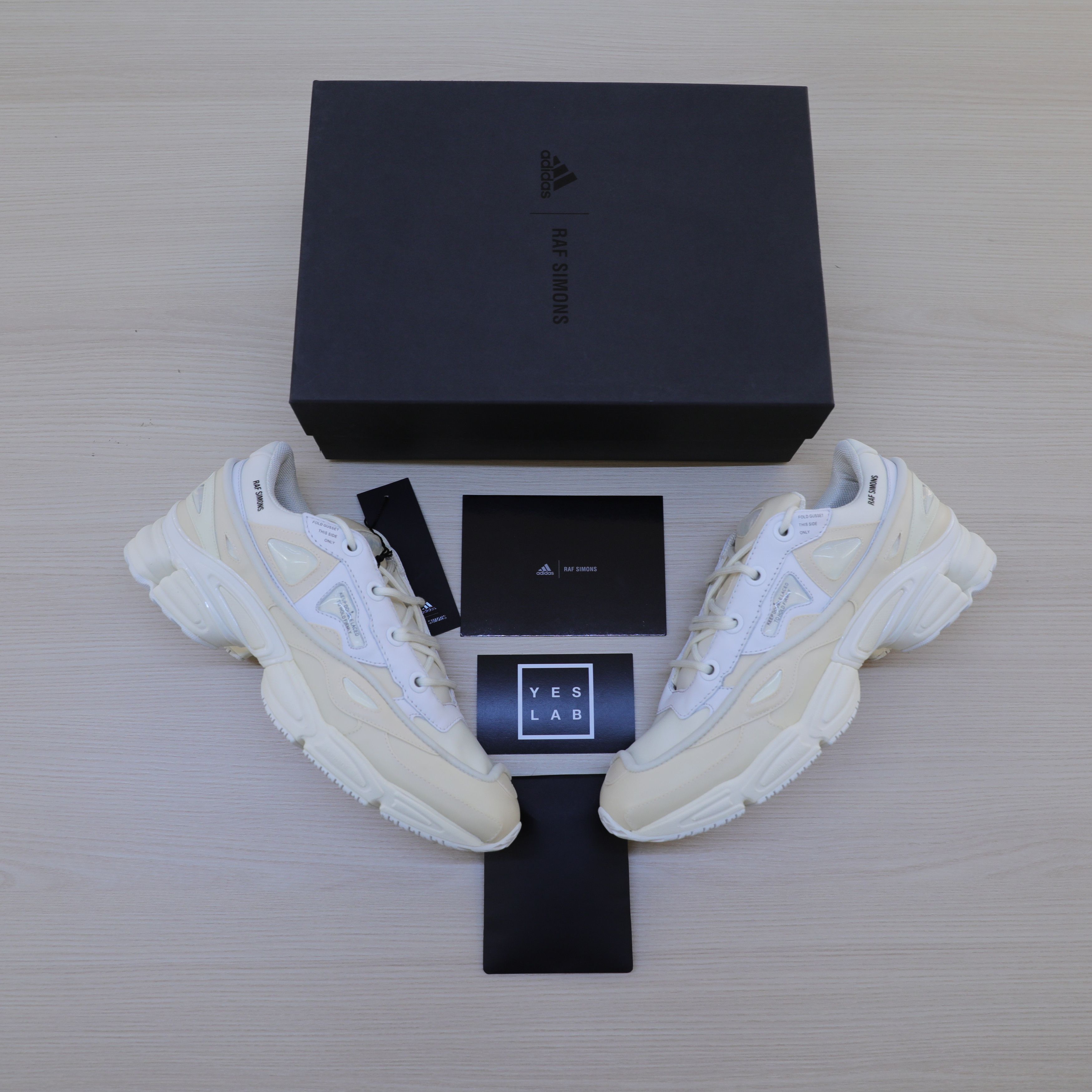 Raf Simons Raf Simons x Adidas Ozweego Bunny 'Cream White' Size US 12.5 / EU 45-46 - 1 Thumbnail