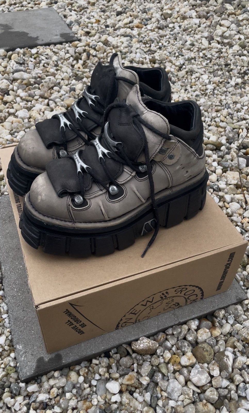 New Rock New Rock ankle boots Size US 9 / IT 39 - 1 Thumbnail