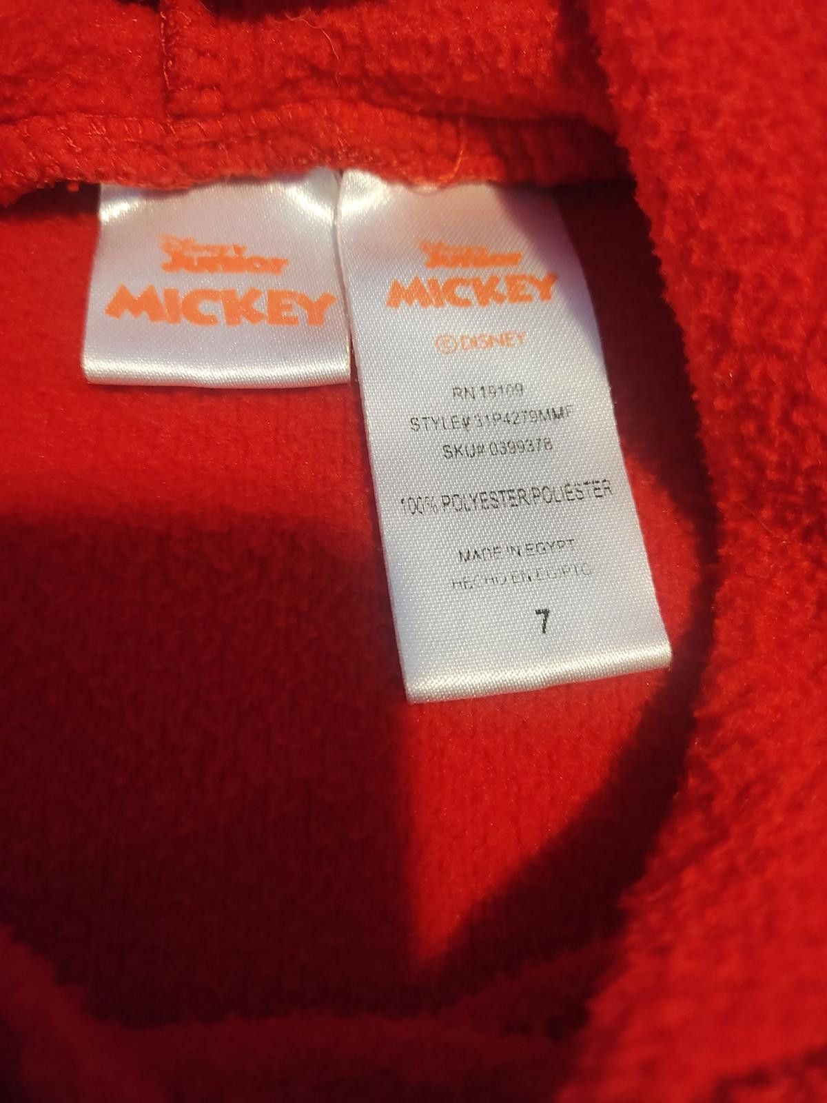 Disney Red Mickey Mouse Kids Hoodie Sweatshirt Size US XXS / EU 40 - 5 Thumbnail