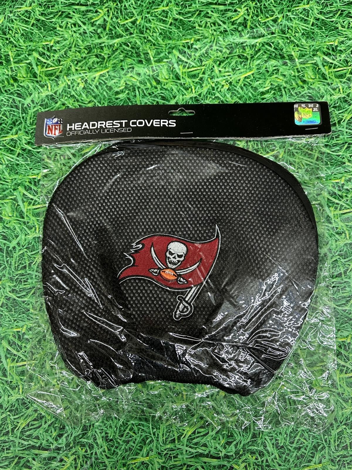 NFL Tampa Bay Buccaneers NFL HEAD REST COVERS NEW Size ONE SIZE - 1 Thumbnail