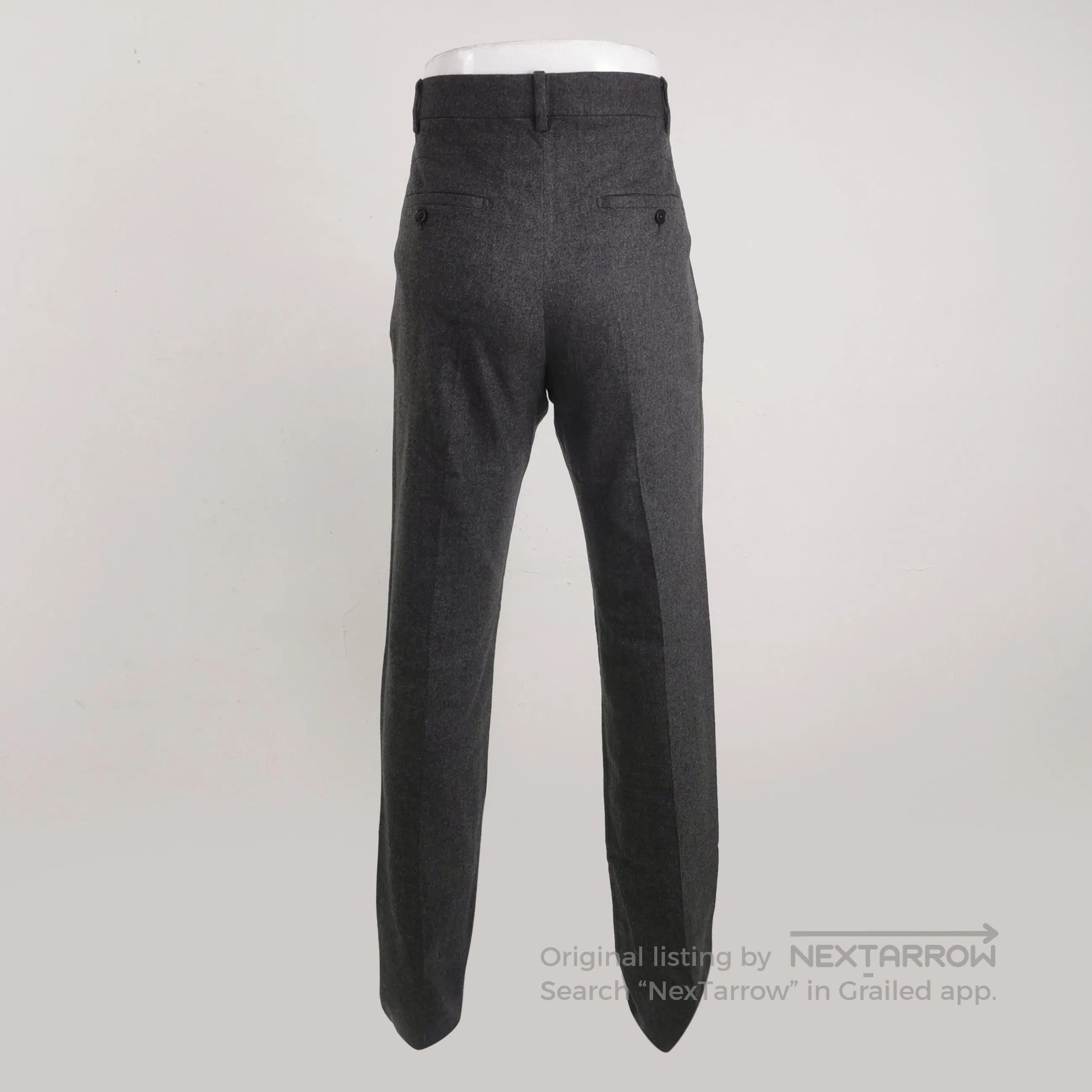 Hermes Hermes Cashmere Blend Solid Color Pants XXS. Size US 42 / EU 58 - 1 Thumbnail