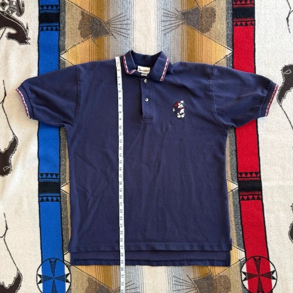 Disney VINTAGE Disney Mickey Mouse Golf Polo Shirt Short Sleeve Blue Embroidered 90s Mens L"} Size US L / EU 52-54 / 3 - 8 Thumbnail