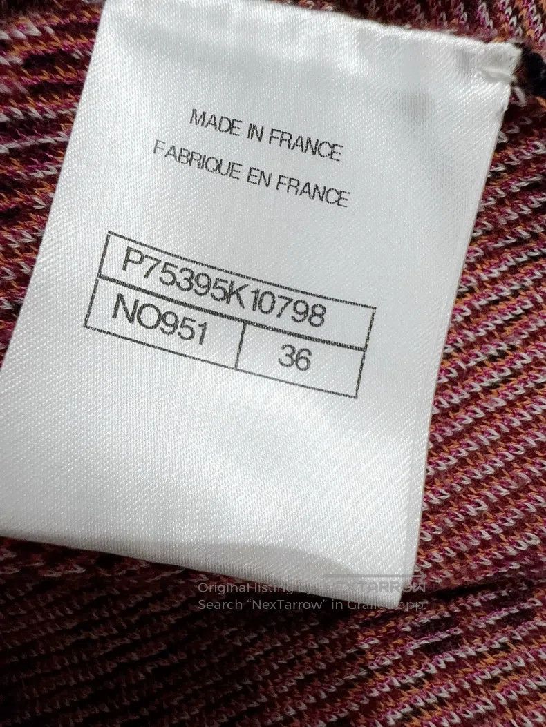 Chanel Chanel 23A high-end handicraft workshop series sweater Size XS / US 0-2 / IT 36-38 - 5 Thumbnail