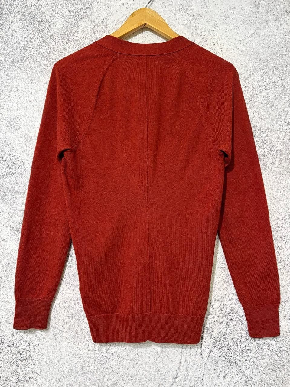 Isabel Marant Etoile Isabel Marant Etoile V-Neck Burgundy Cardigan Size S / US 4 / IT 40 - 7 Thumbnail