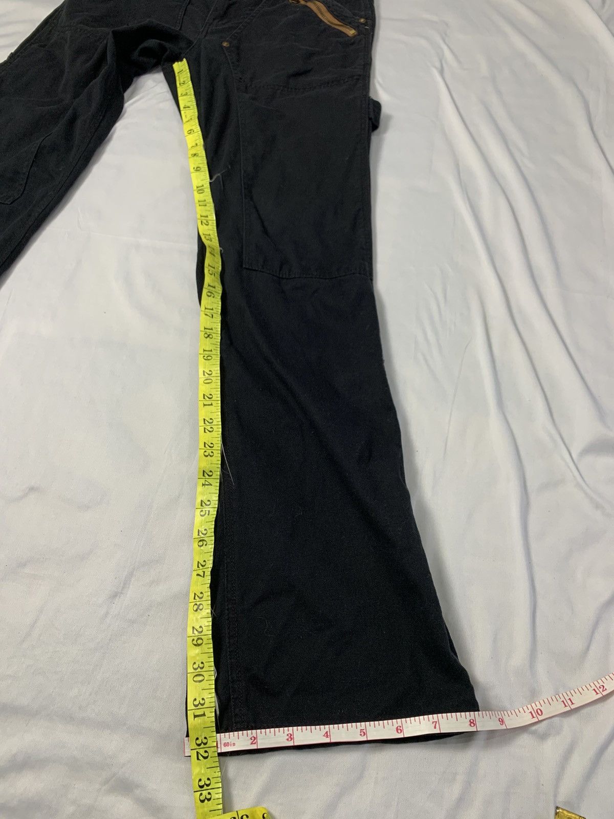 Japanese Brand japanese double knee carpenter twill pant gold experience Size US 30 / EU 46 - 9 Thumbnail
