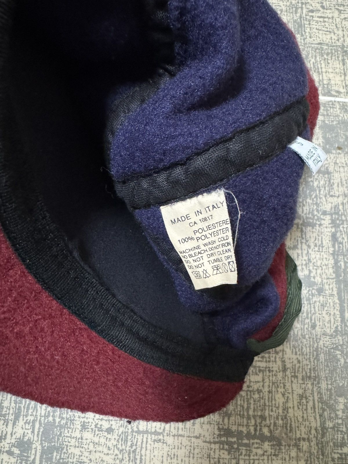 Japanese Brand × Vintage Vintage 80s Think Pink Cap Fleece Polartec Size ONE SIZE - 5 Thumbnail