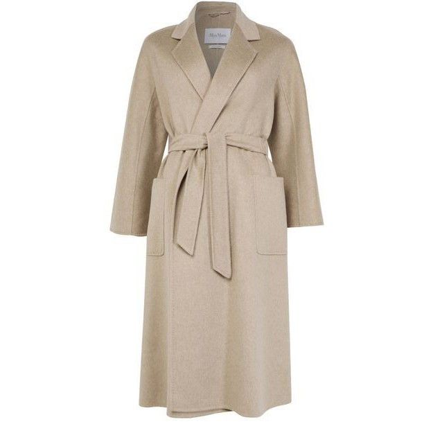 MAX MARA Ludmilla Beige Cashmere Long Coat New & Authentic (