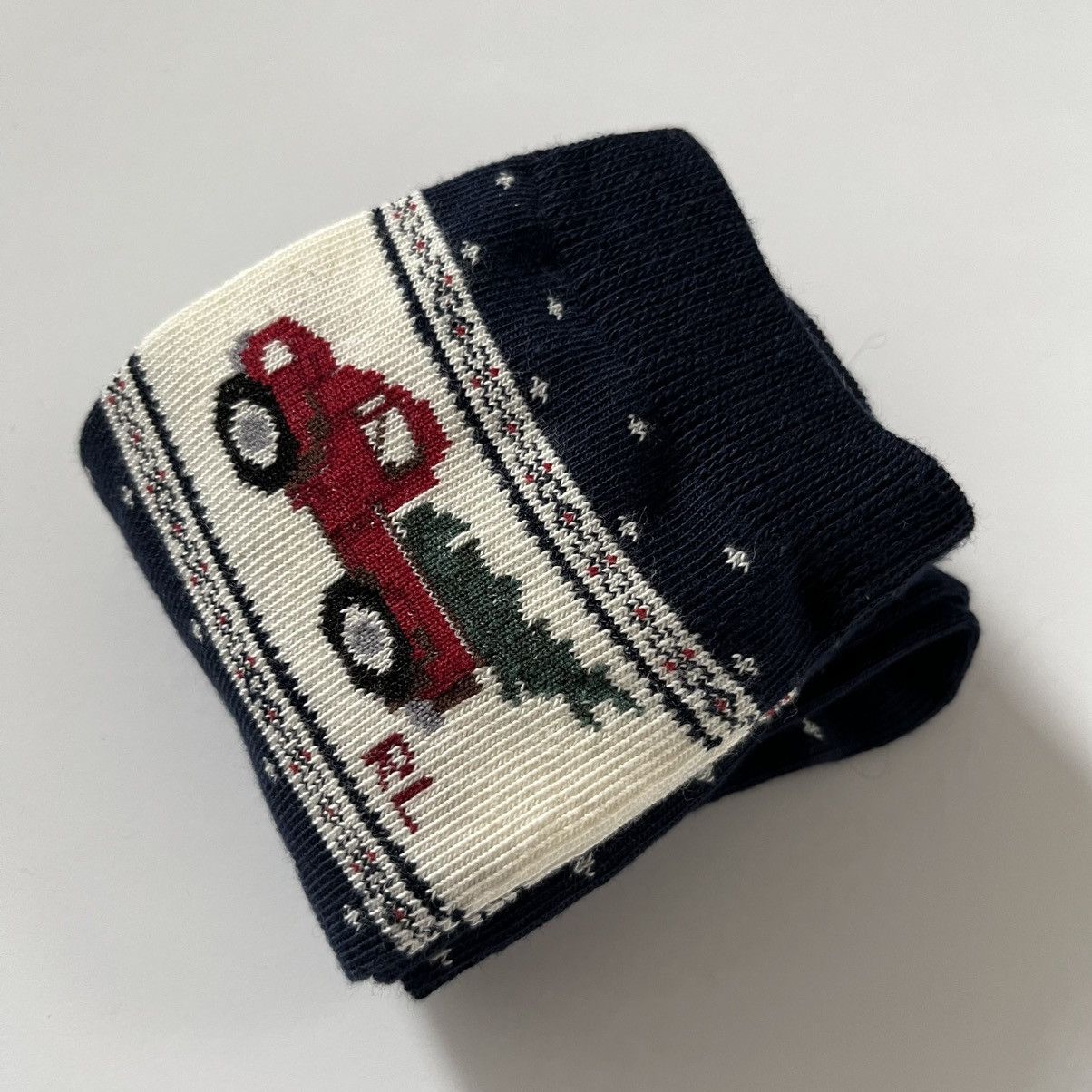 Ralph Lauren Ralph Lauren navy red truck socks Size ONE SIZE - 15 Thumbnail
