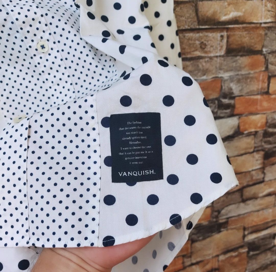 Vanquish Vanquish Polkadot Long Sleeve Button Shirt Size US S / EU 44-46 / 1 - 4 Thumbnail