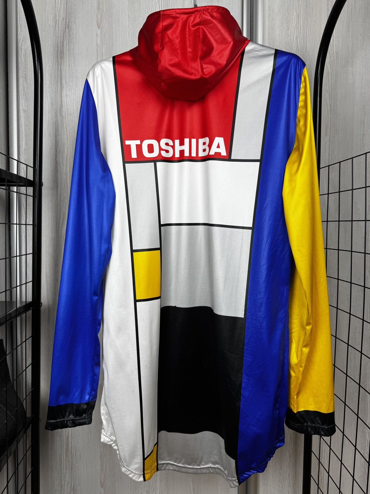 Vintage Vintage 70s 80s Toshiba Mens warm cycling hoded jacket 5 Size US XL / EU 56 / 4 - 7 Thumbnail