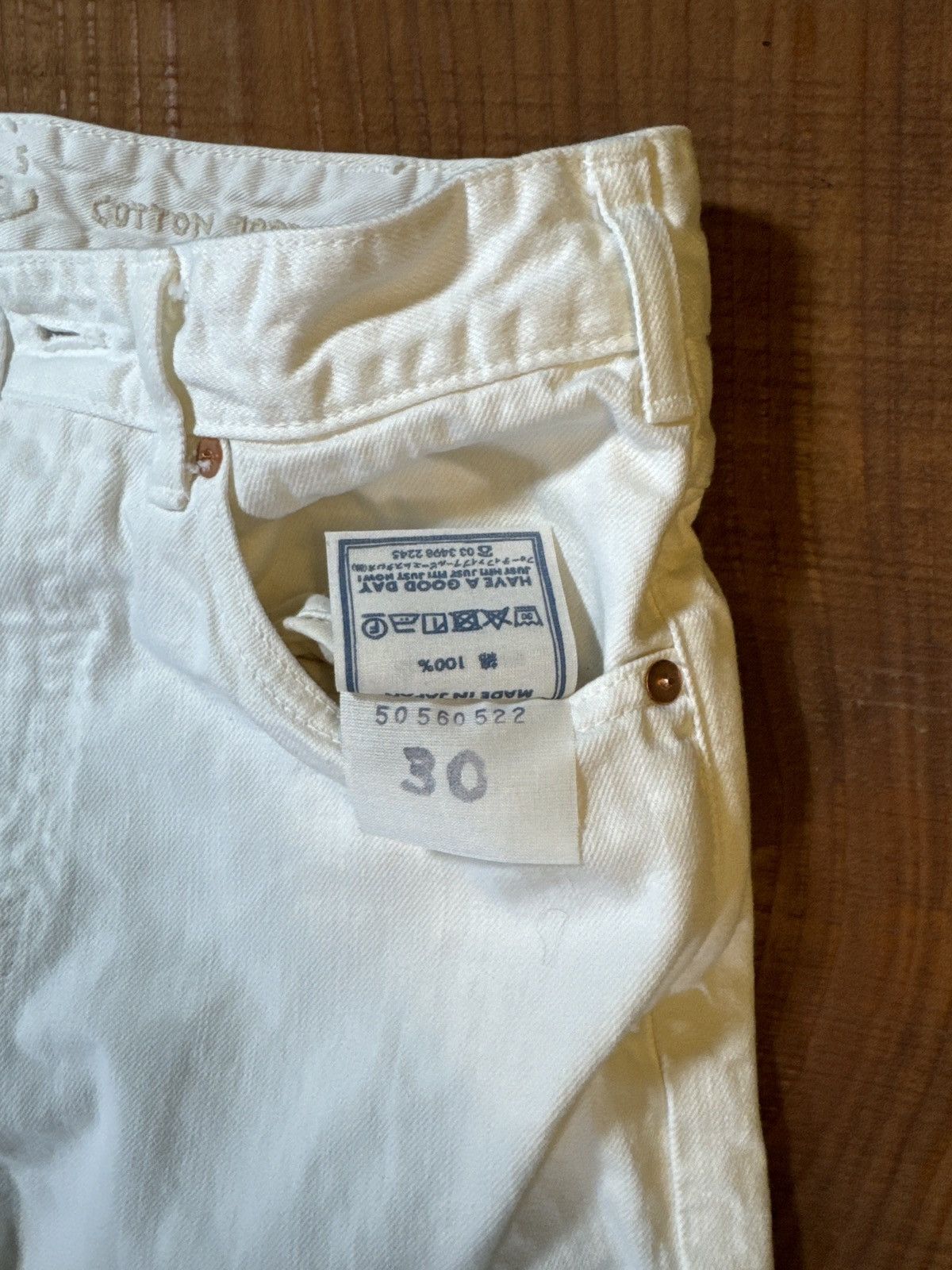 45rpm 45rpm off white charlotte denim Size US 30 / EU 46 - 6 Thumbnail