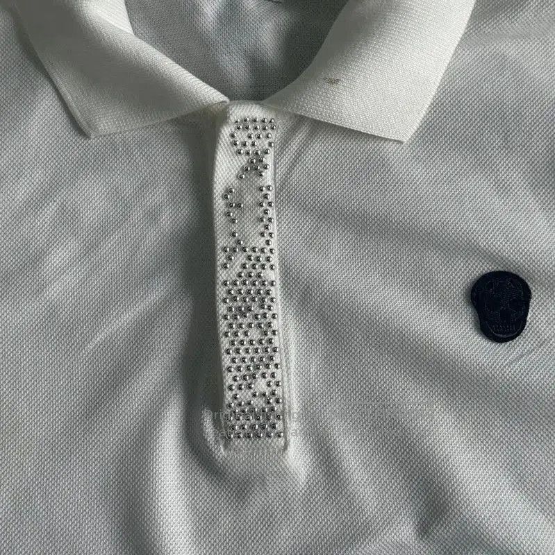 Alexander McQueen Alexander McQueen White Cotton Short Sleeve Polo . Size US S / EU 44-46 / 1 - 2 Thumbnail