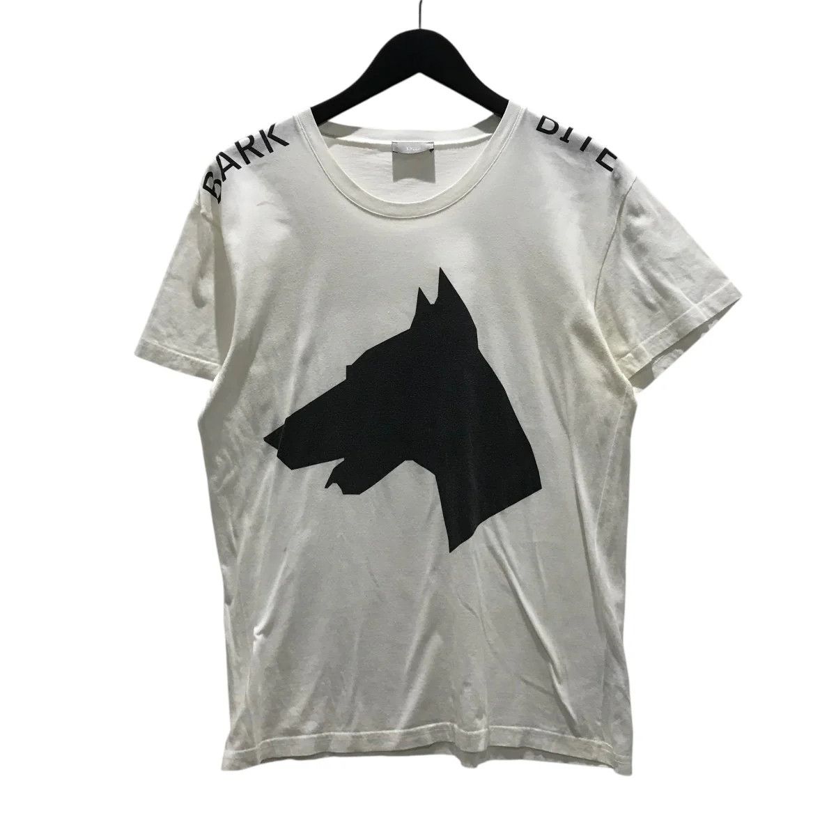 Dior Homme "BARK BITE" Dog Silhouette Tee Size US L / EU 52-54 / 3 - 1 Thumbnail