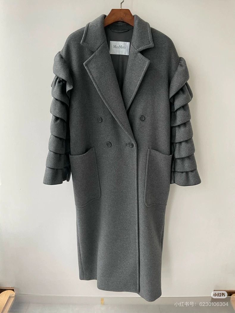 Max Mara Max Mara 101801 Cashmere coat Size L / US 10 / IT 46 - 1 Thumbnail
