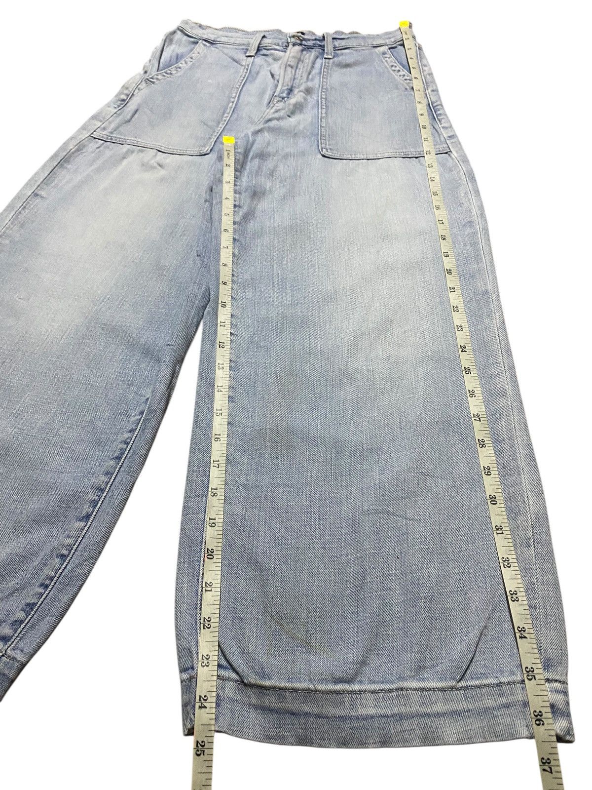Gap Vintage Gap Denim Light Wash Like Jnco Baggy Jeans Size US 28 / EU 44 - 11 Thumbnail