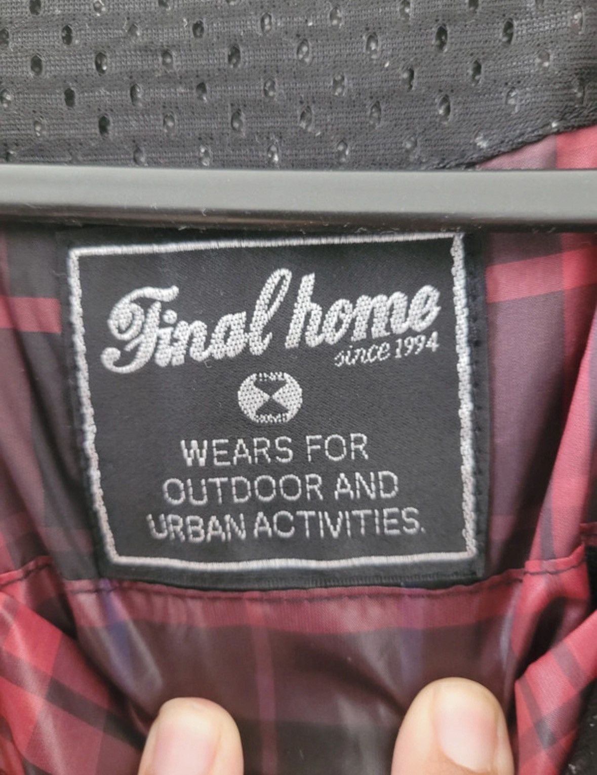 Final Home Final Home Red Plaid/Tartan long hooded jacket parka style Size US S / EU 44-46 / 1 - 5 Thumbnail