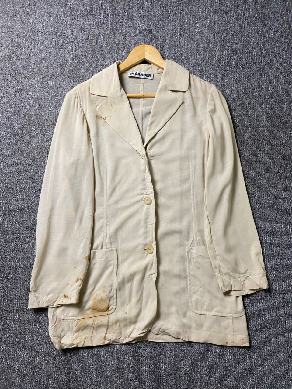 Jil Sander Vintage Jil Sander Single Breasted Blazer (185) Size US S / EU 44-46 / 1 - 1 Thumbnail