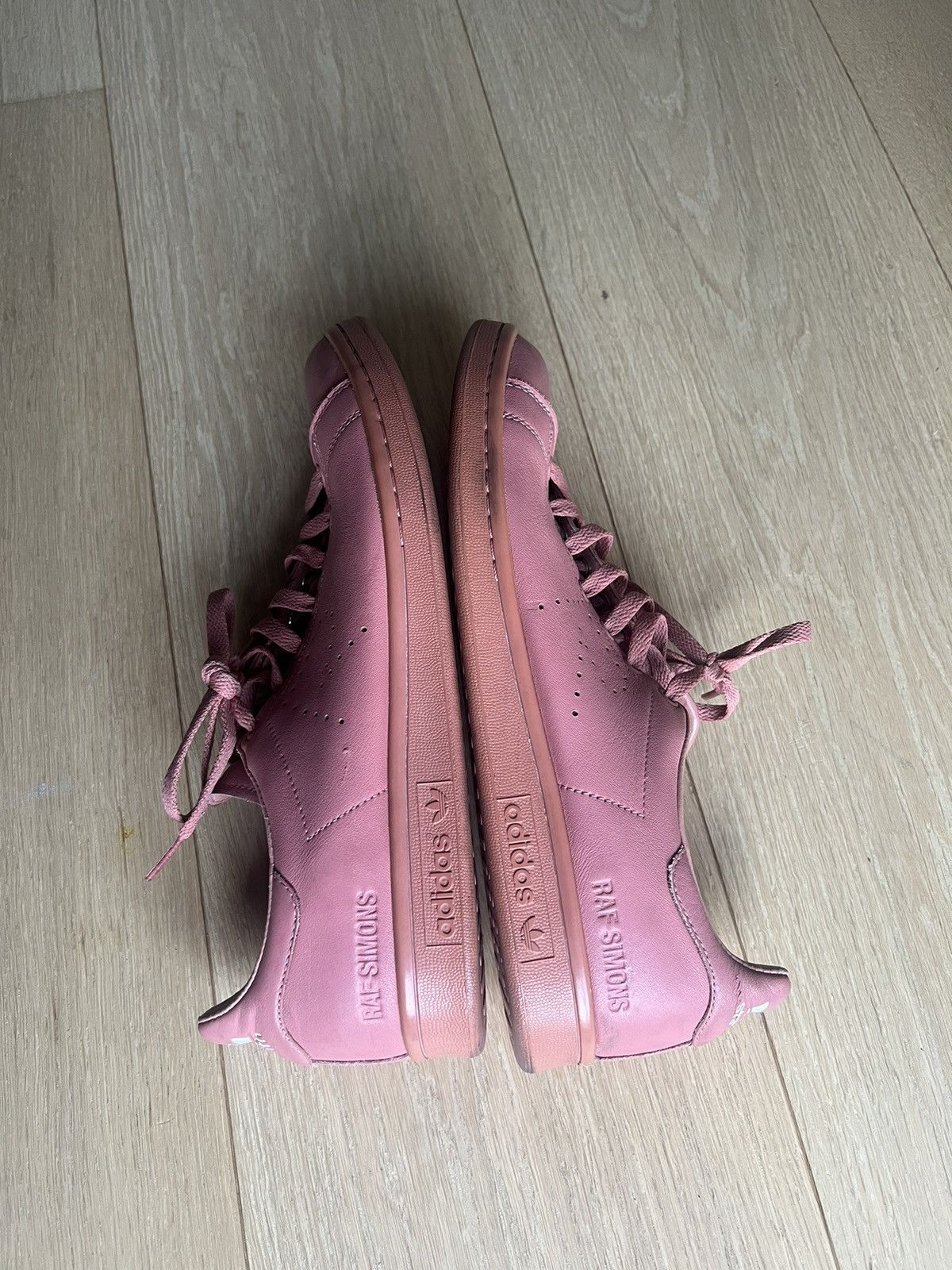 Adidas × Raf Simons Ash Pink Raf Simons Stan Smith Size US 12 / EU 45 - 4 Thumbnail