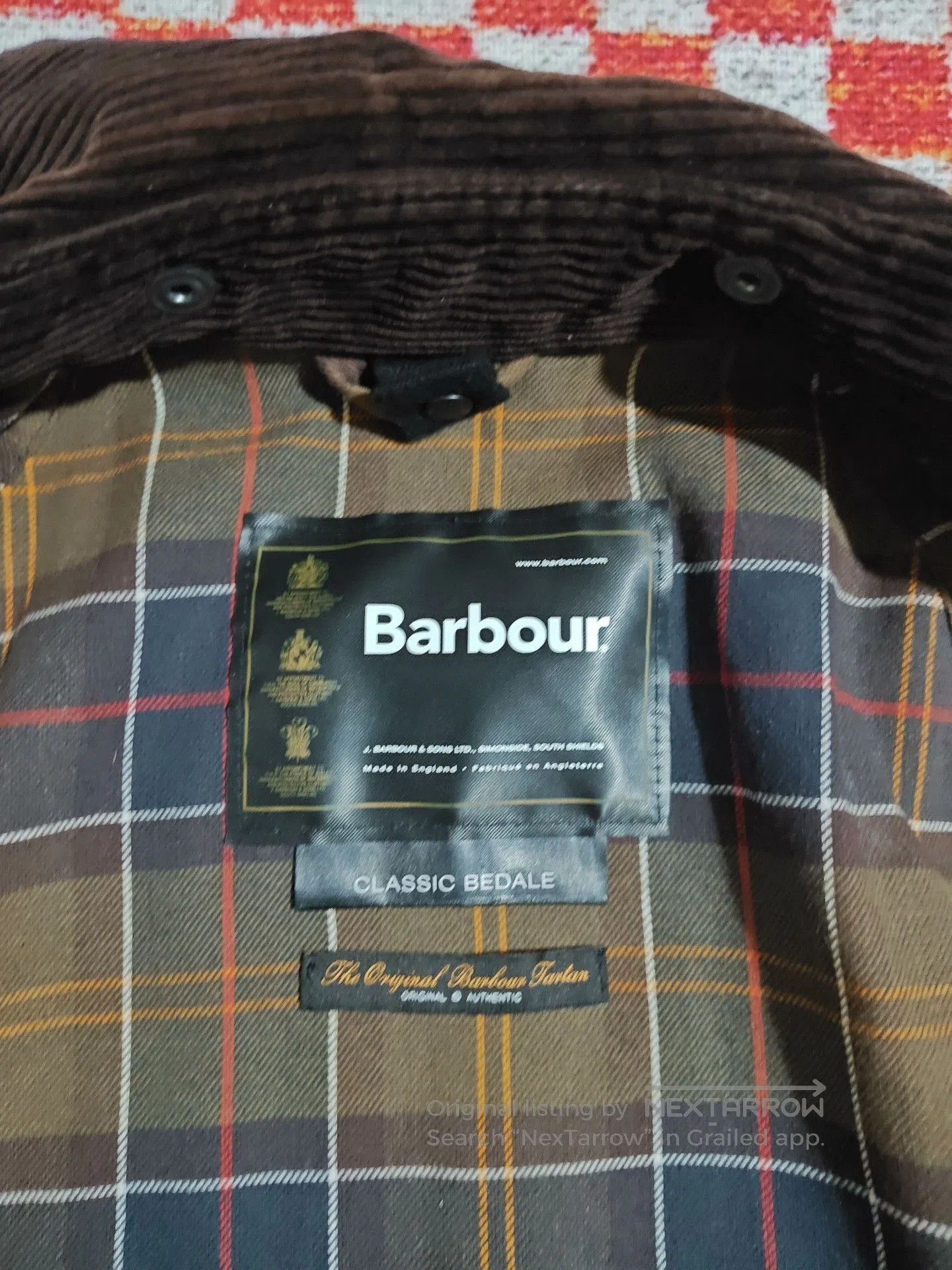Barbour Barbour Classic Bedale Wax Jacket. Size US M / EU 48-50 / 2 - 4 Thumbnail