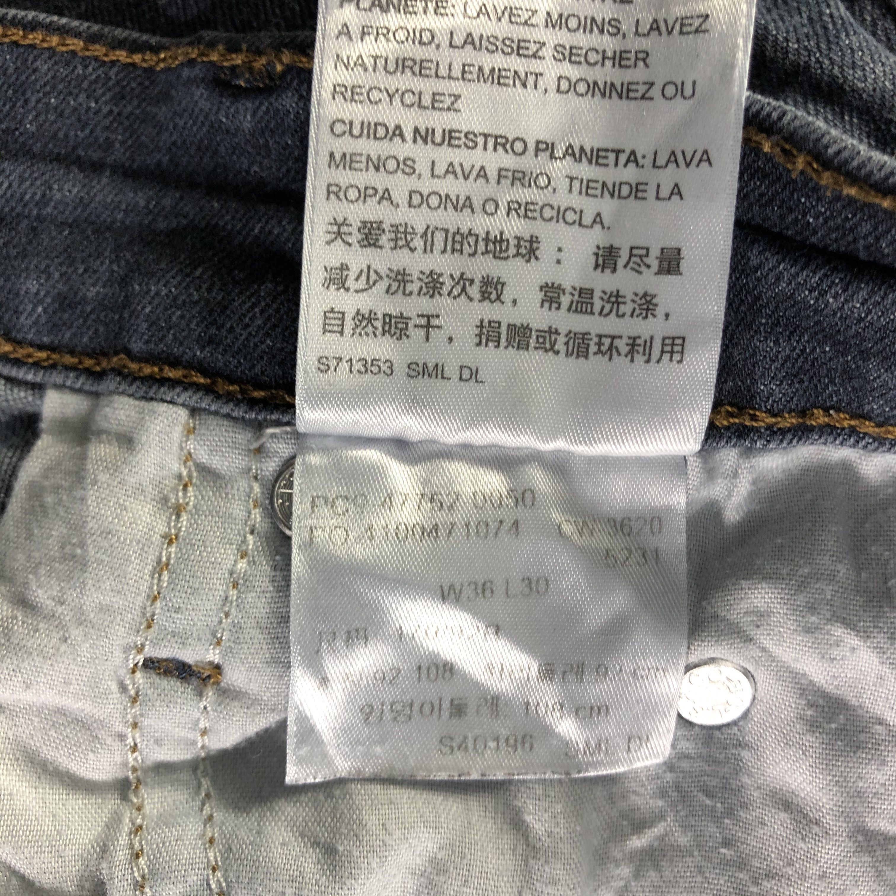 Denizen Vintage Denizen Levis Jeans-J3452 Size US 37 - 12 Thumbnail