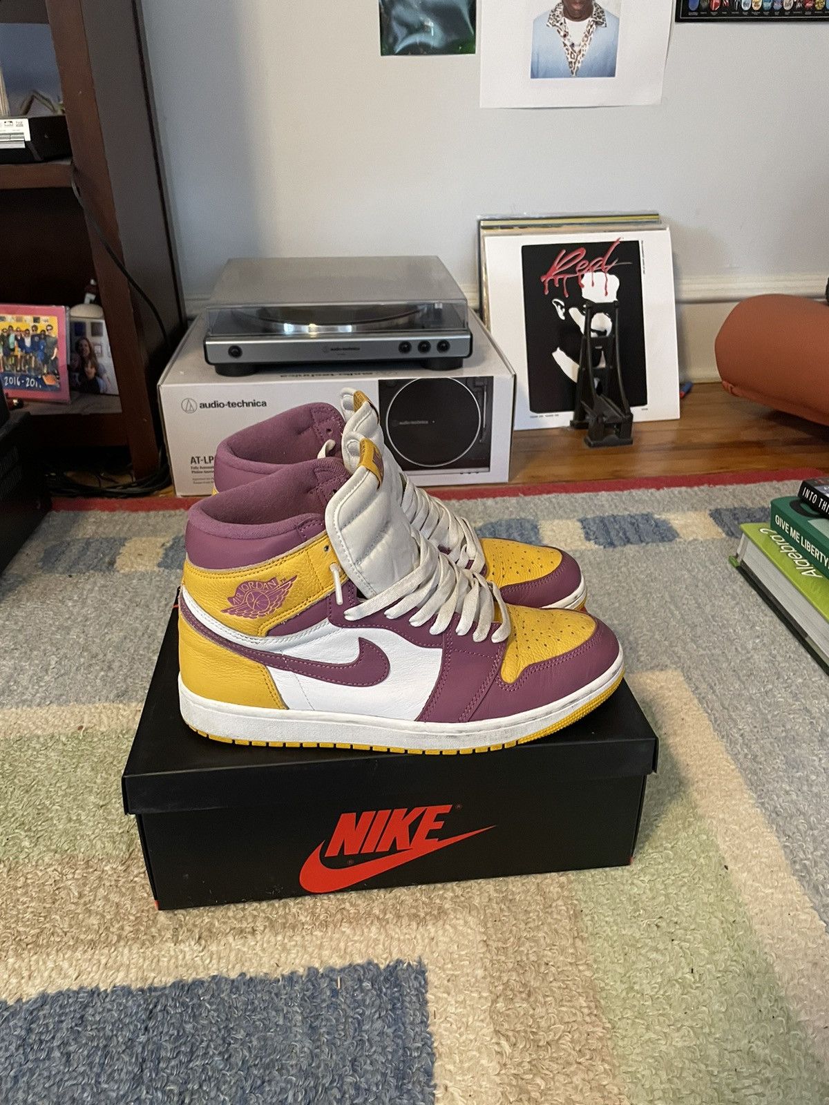 Hypebeast × Jordan Brand × Nike Air Jordan 1 Retro High OG “Brotherhood” Size US 9.5 / EU 42-43 - 3 Thumbnail