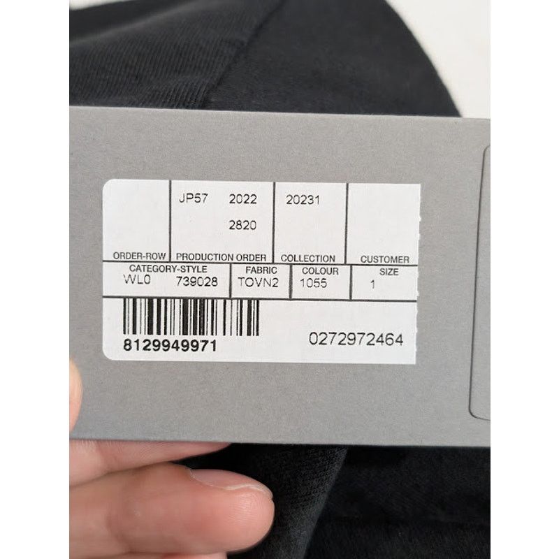 Balenciaga o1rshd1 Q:3 / Oversized T-Shirt in Washed Black Size US S / EU 44-46 / 1 - 20 Thumbnail