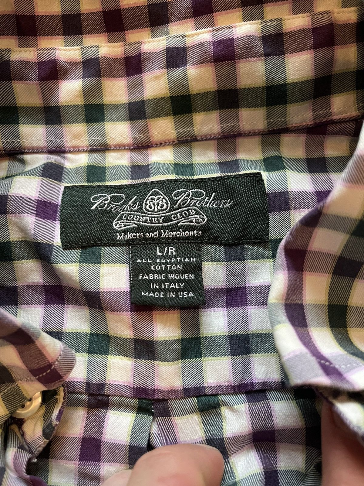 Brooks Brothers Brooks Brothers Country Club Made in USA button down large Size US L / EU 52-54 / 3 - 2 Thumbnail