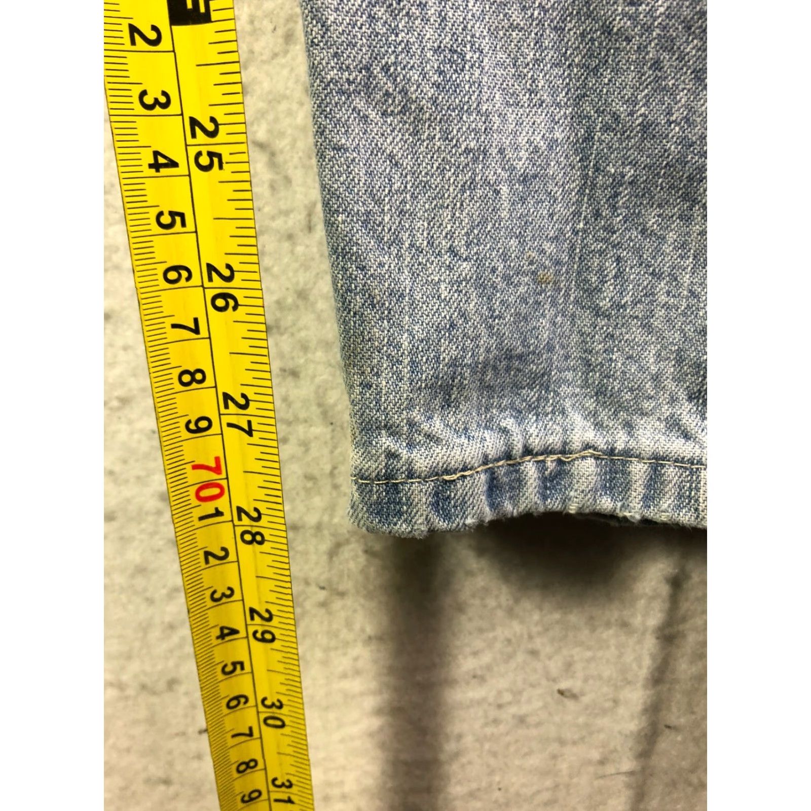 Vintage VINTAGE Riders Jeans Mom High Rise Light Blue Denim 30x28 Women Size 32" / US 10 / IT 46 - 3 Thumbnail