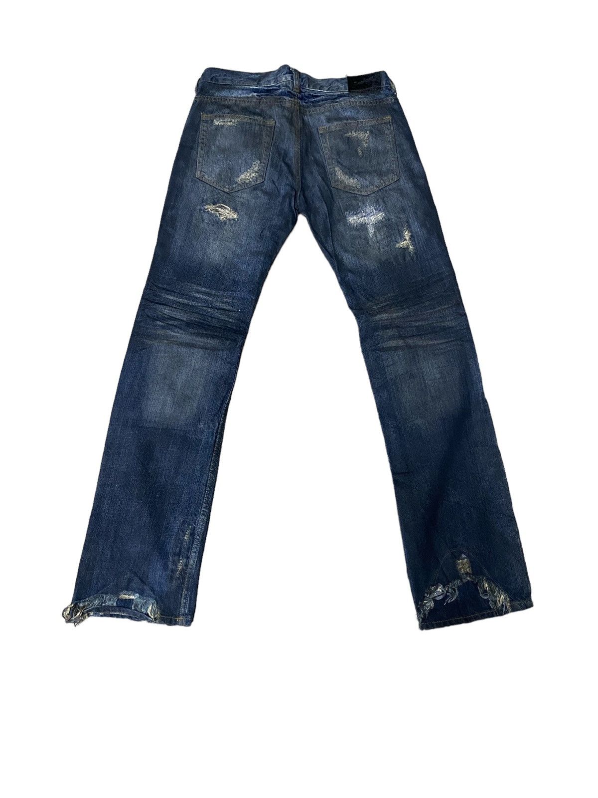 JACKROSE Japanese Brand Jack Rose Distressed Design Style Size US 31 - 2 Thumbnail