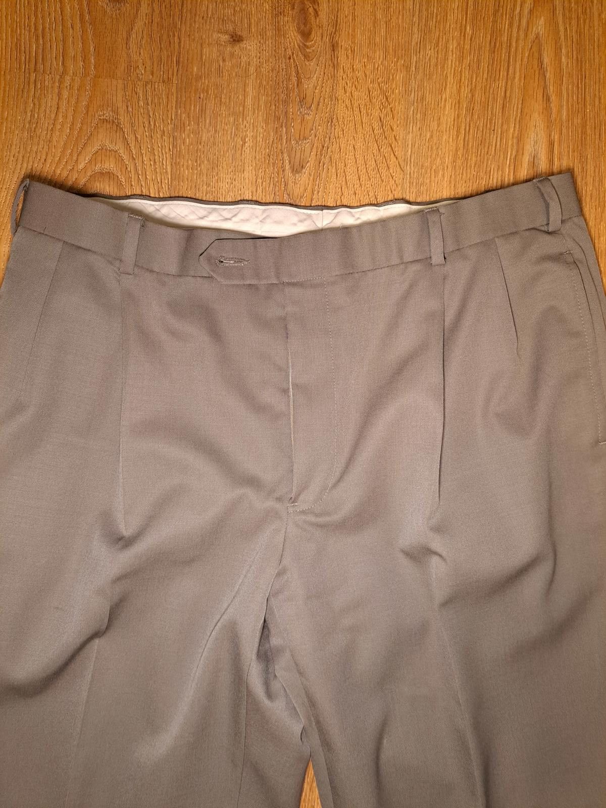 Brooks Brothers Brooks Brothers Suit Dress Pants 37x32 Olive Green Wool Size 44R - 3 Thumbnail