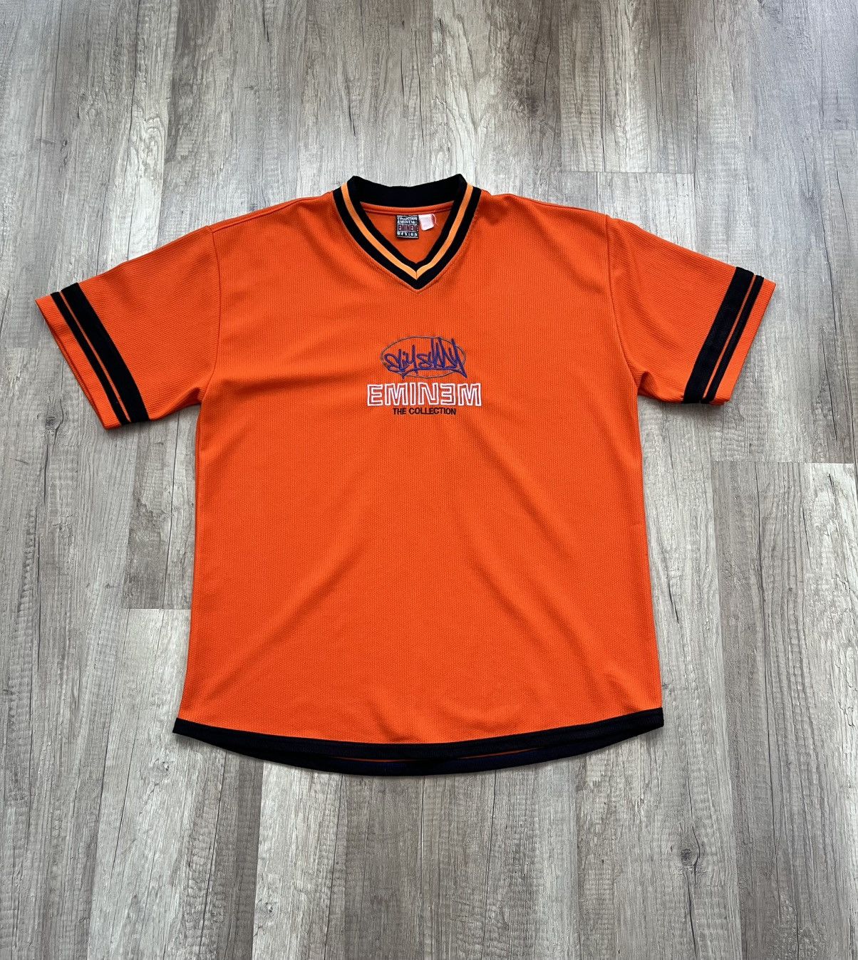 Eminem × Vintage Eminem Design T-Shirt Orange Unisex Size L Size US L / EU 52-54 / 3 - 1 Thumbnail