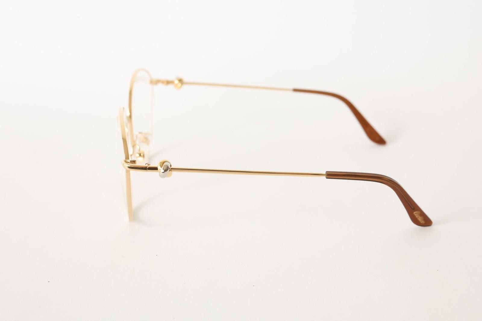 Cartier New Cartier eyewear optical eyeglasses CT0375O 001 gold Size ONE SIZE - 4 Thumbnail