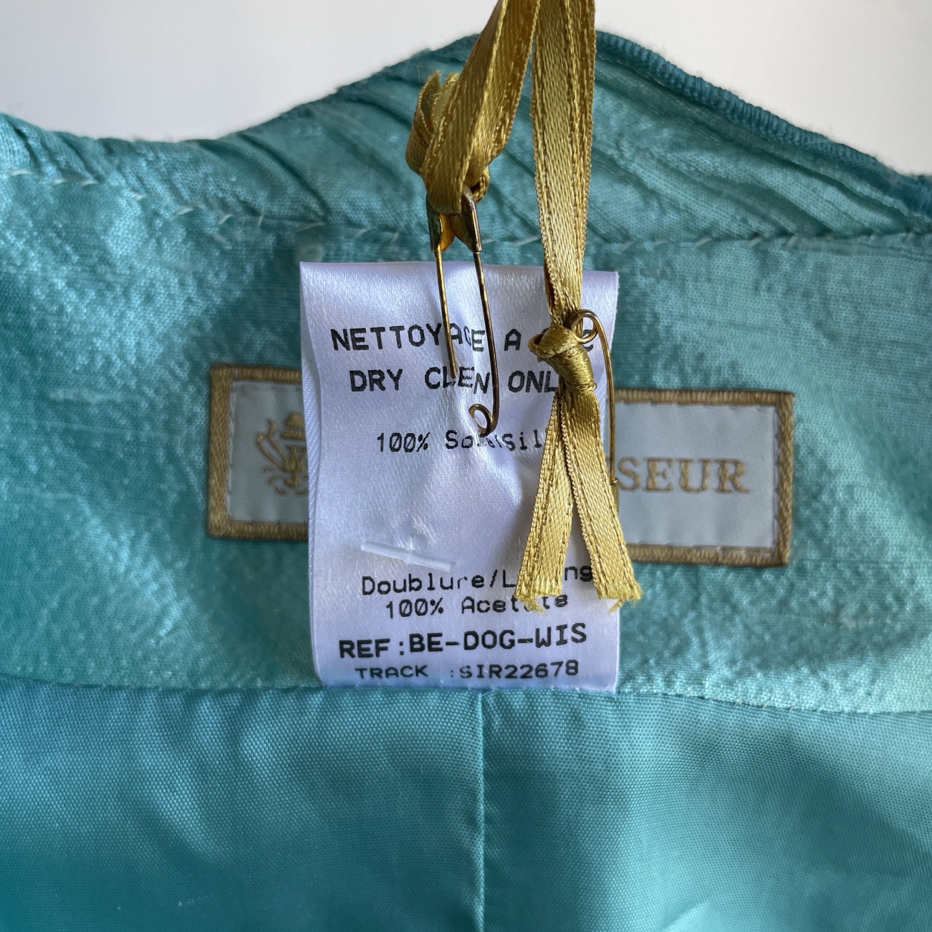Other BNWT Paule Vasseur Doge Silk Blazer Size EUR 44 Size L / US 10 / IT 46 - 8 Thumbnail