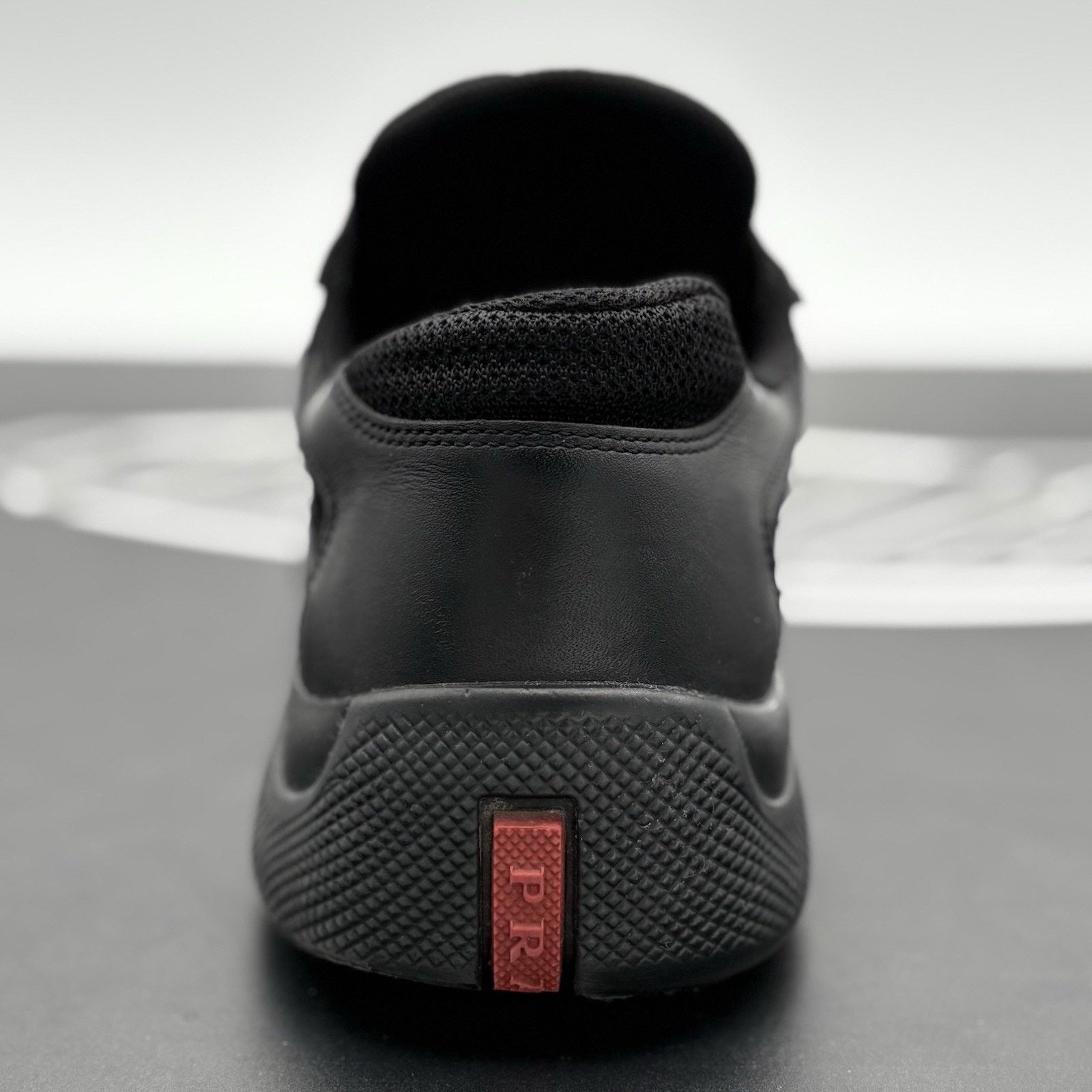 Prada Prada Americas Cup ' Black Leather ' | GOOD CONDITION! Size US 8 / EU 41 - 9 Thumbnail