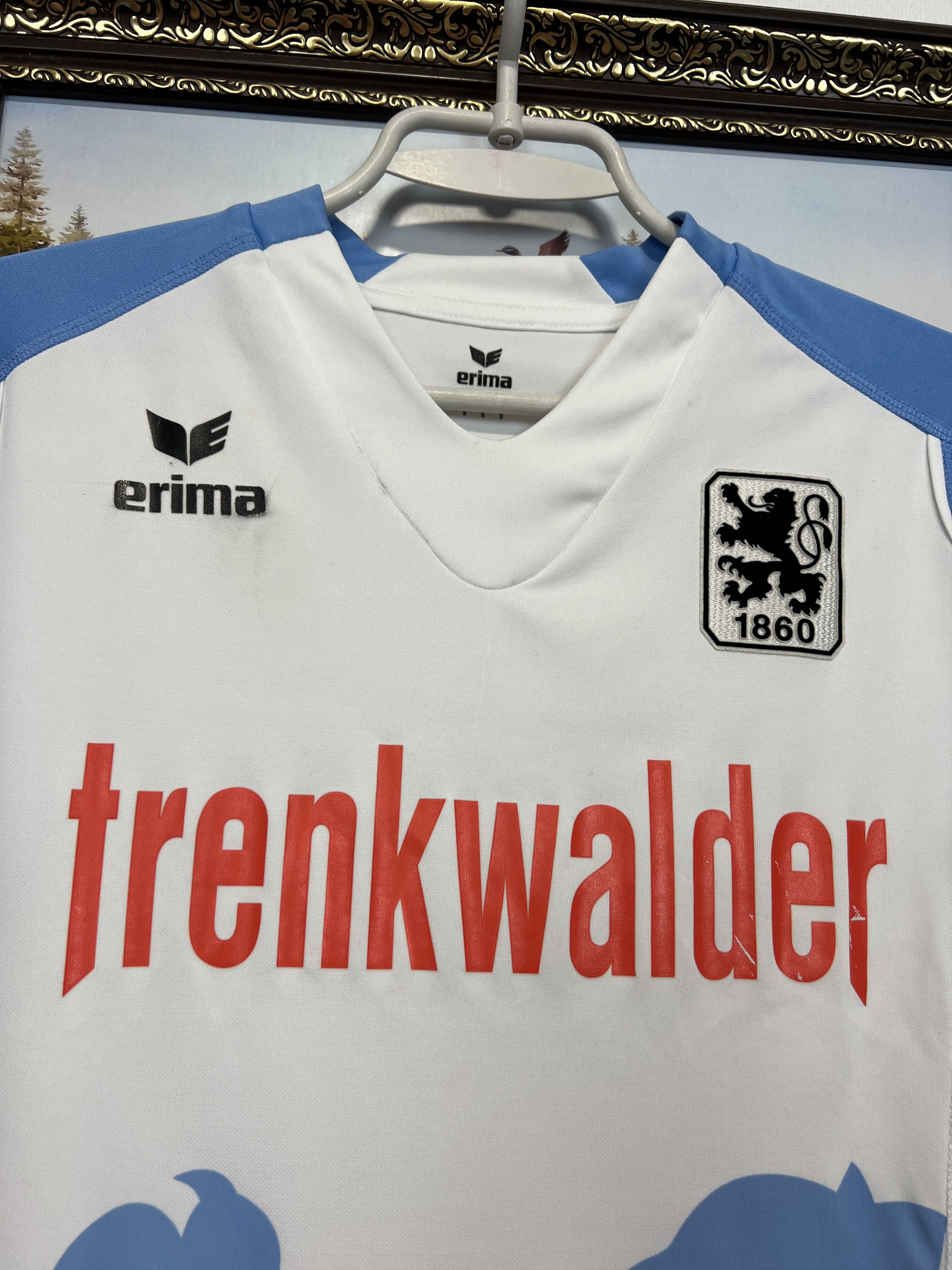 Erima 1860 Munich Home football shirt 2008 Soccer Jersey Trikot Size US S / EU 44-46 / 1 - 3 Thumbnail