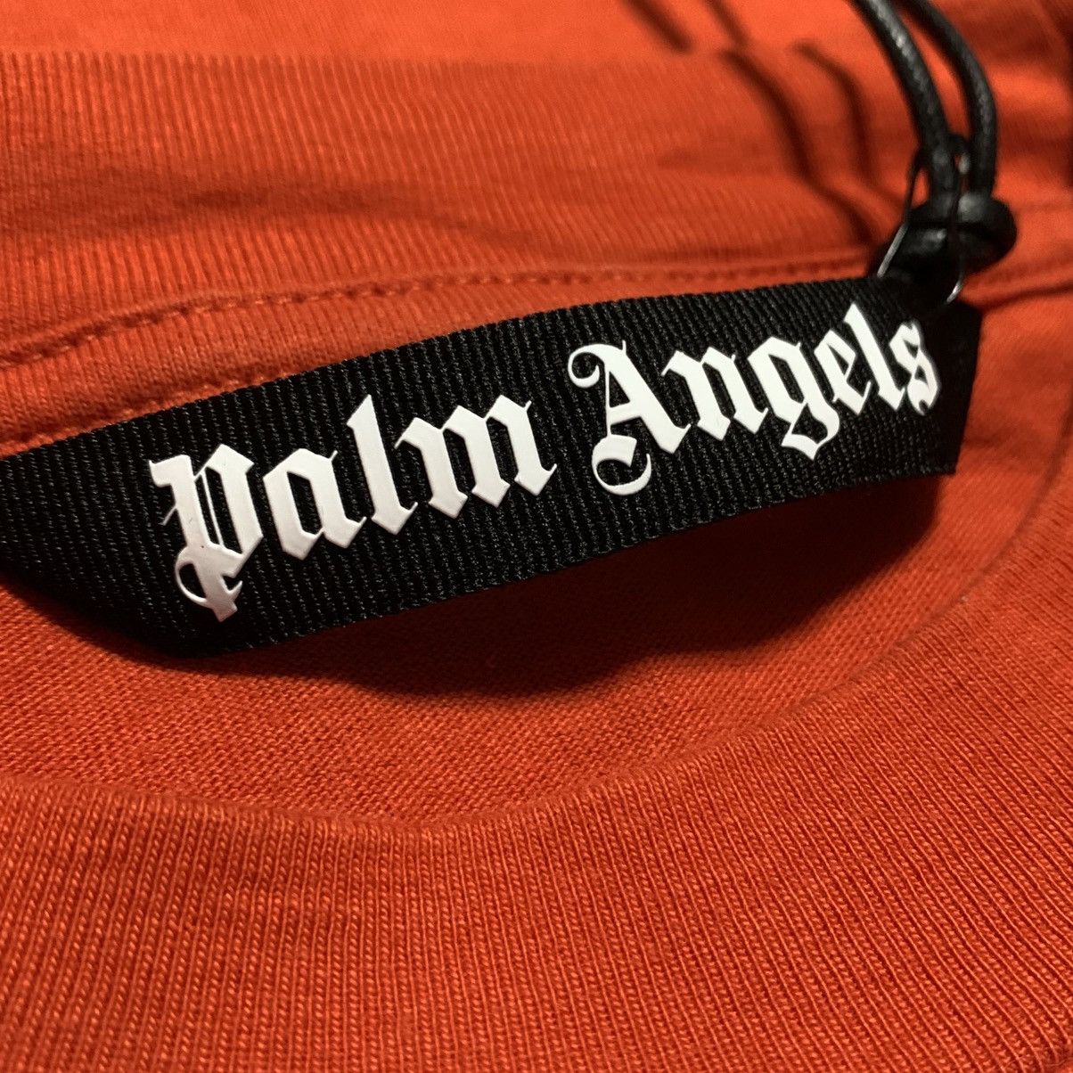 Palm Angels Palm Angels Small Classic Bear Orange Tee Size US S / EU 44-46 / 1 - 8 Thumbnail