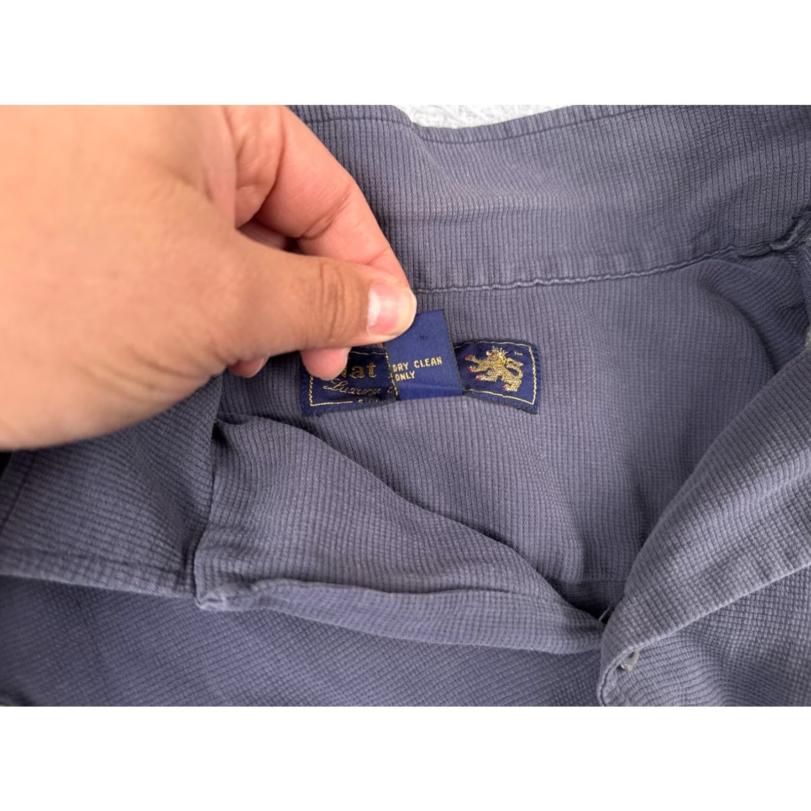 Nat Nast Nat Nast Mens Blue Purple Embroidered Palm Diver Silk Blend Shirt XL Hawaiian Button-Up Capable All Seasons Size US XL / EU 56 / 4 - 5 Thumbnail
