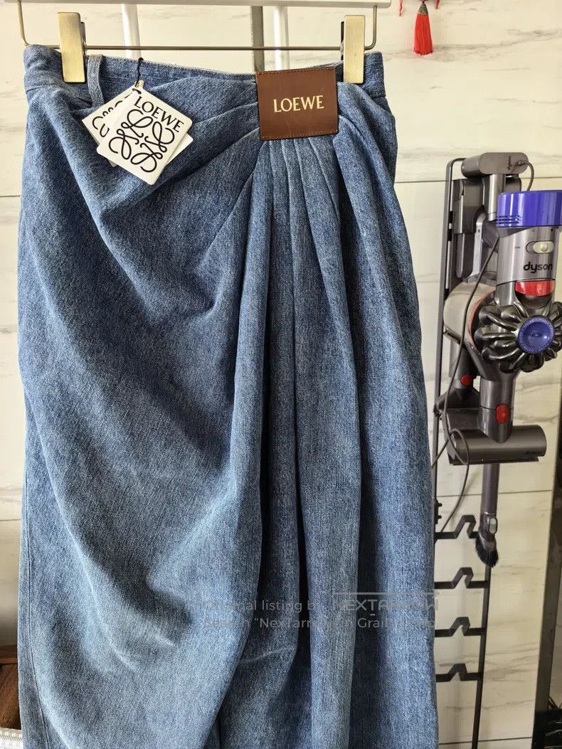 Loewe Loewe Pre-selected series high-waisted wide-leg jeans Size 24" / US 00 / IT 34 - 7 Thumbnail