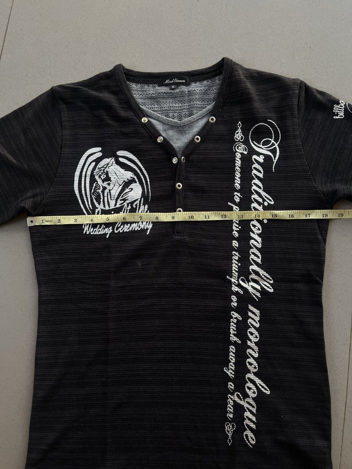 14th Addiction JAPANESE MIND GAMES POEM VKEI GOTHIC PUNK SEDITIONARIES Y2K Size US M / EU 48-50 / 2 - 9 Thumbnail
