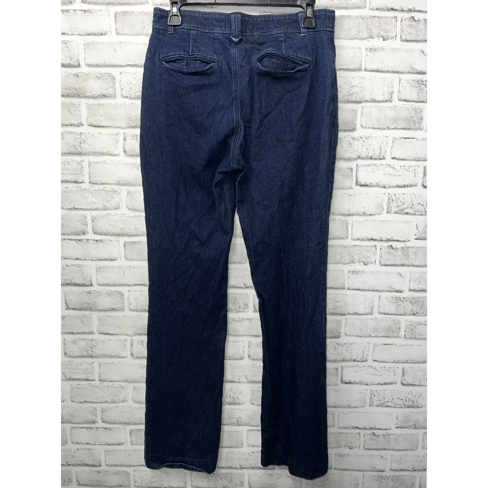 Anthropologie Anthropologie The Essential Trouser Jeans Womens Size 8 Skinny 31” Inseam Blue Jeans Womens Size 30" / US 8 / IT 44 - 4 Thumbnail