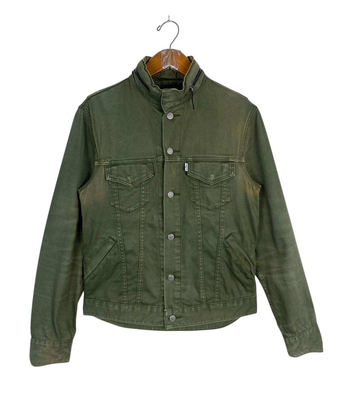 Levi's Rare‼️ Levi's Commuter Hooded Trucker Jacket Size US S / EU 44-46 / 1 - 1 Thumbnail