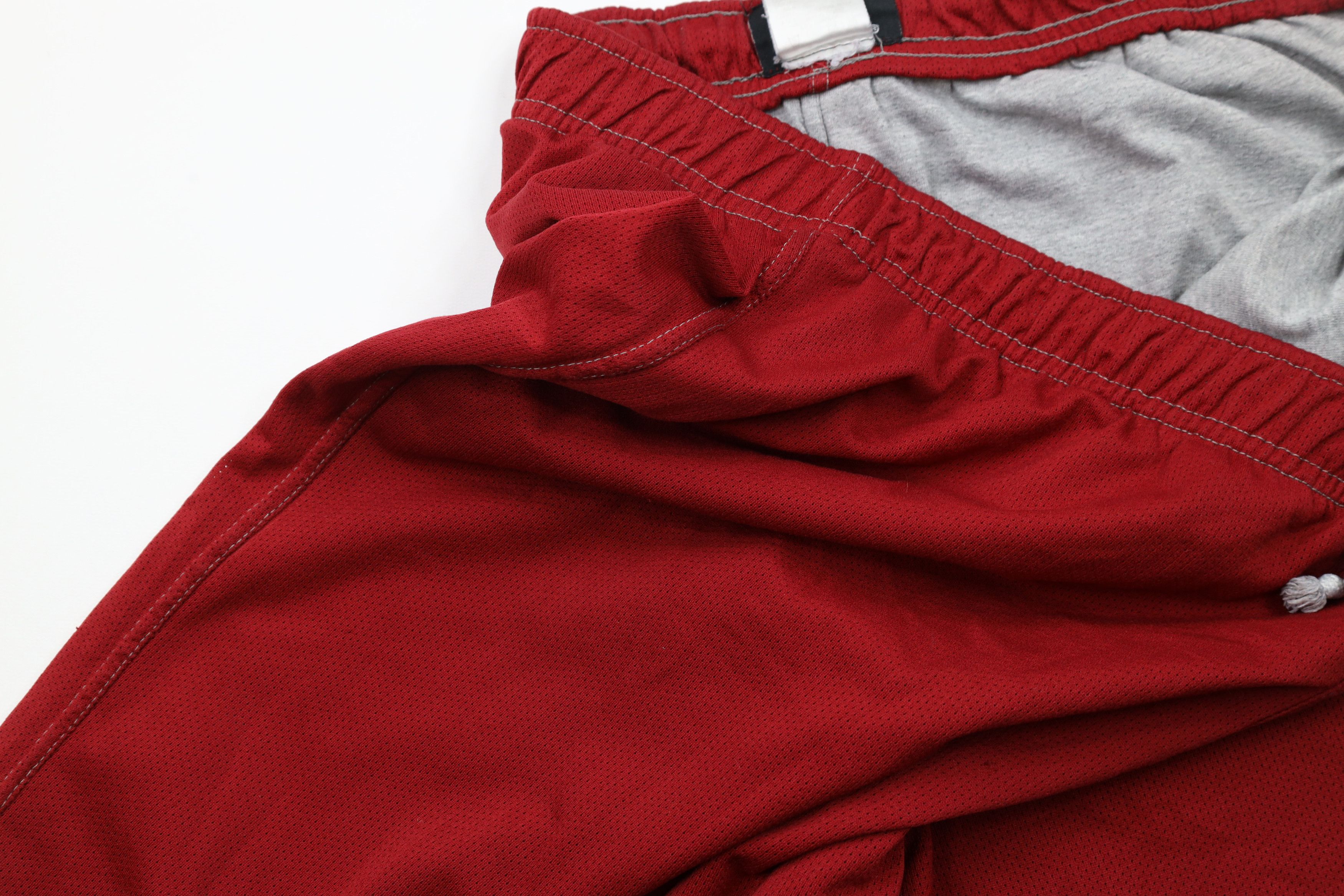 Starter × Vintage Vintage 90s Starter Box Logo Lined Above Knee Shorts Red Size US 34 / EU 50 - 6 Thumbnail