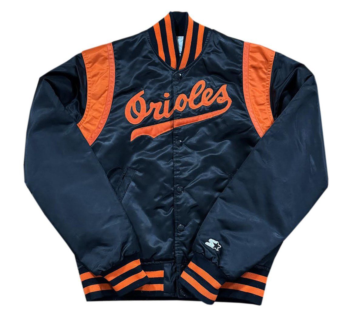 Starter Vintage Starter Baltimore Orioles Satin Dugout Jacket Size S Size US S / EU 44-46 / 1 - 1 Thumbnail