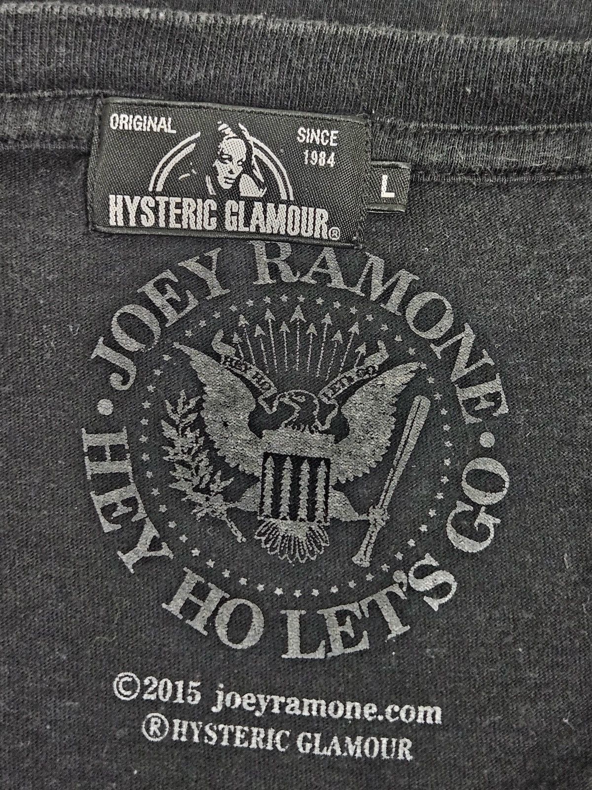 Hysteric Glamour Joey Ramones Hysteric Glamour Hey Ho Let’s Go shirt Size US L / EU 52-54 / 3 - 4 Thumbnail