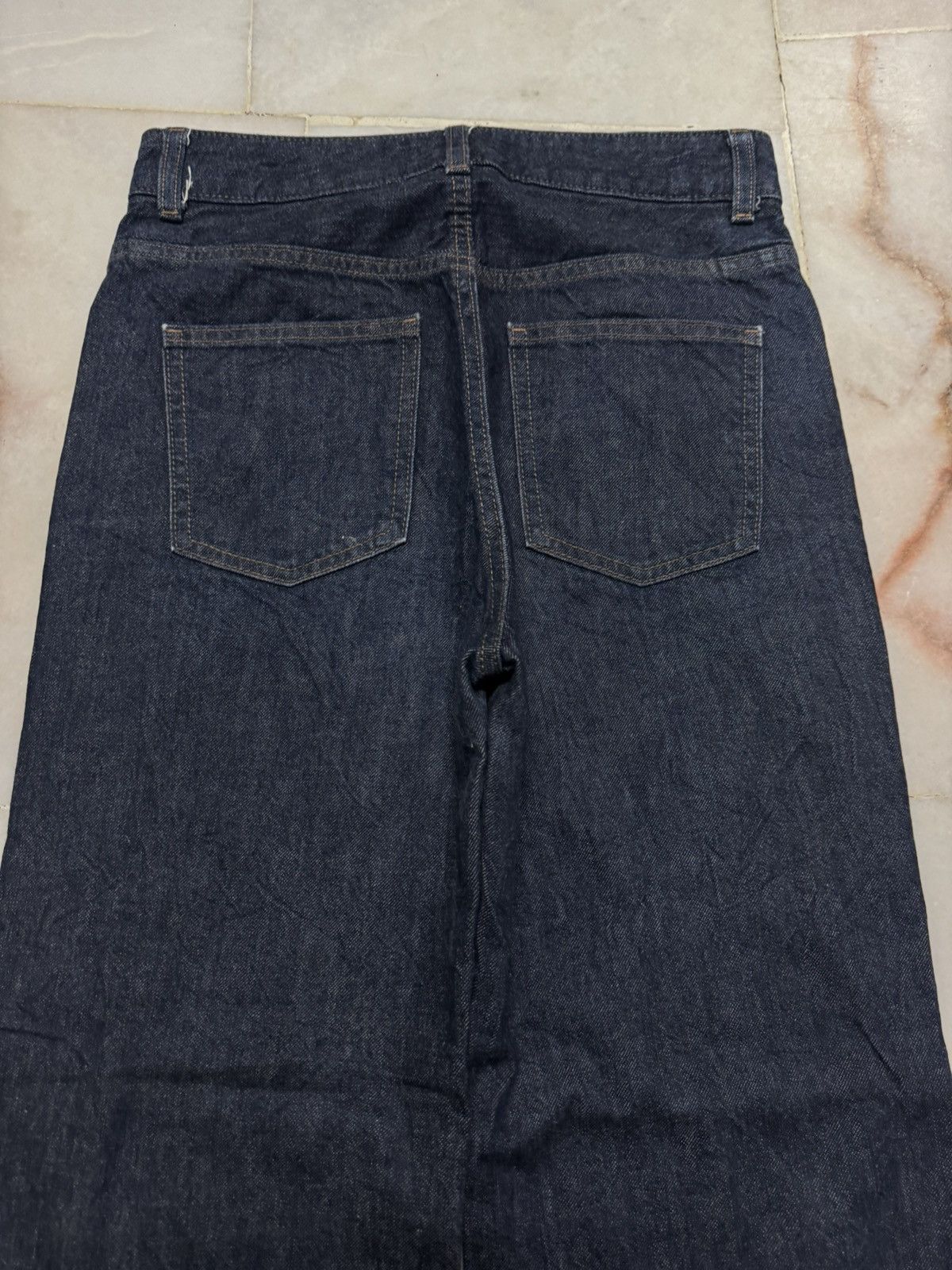 Undercover 💥Deadstock💥UNIQLO REGULAR FLARE HIGH RISE FABRIC BY KAIHARA Size US 28 / EU 44 - 10 Thumbnail